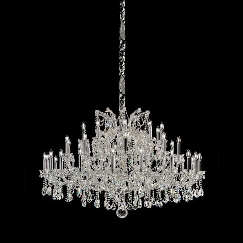 Classical Maria Theresa 40 Light Crystal Chandelier-Fullstarlighting