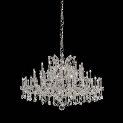 Classical Maria Theresa 40 Light Crystal Chandelier-Fullstarlighting