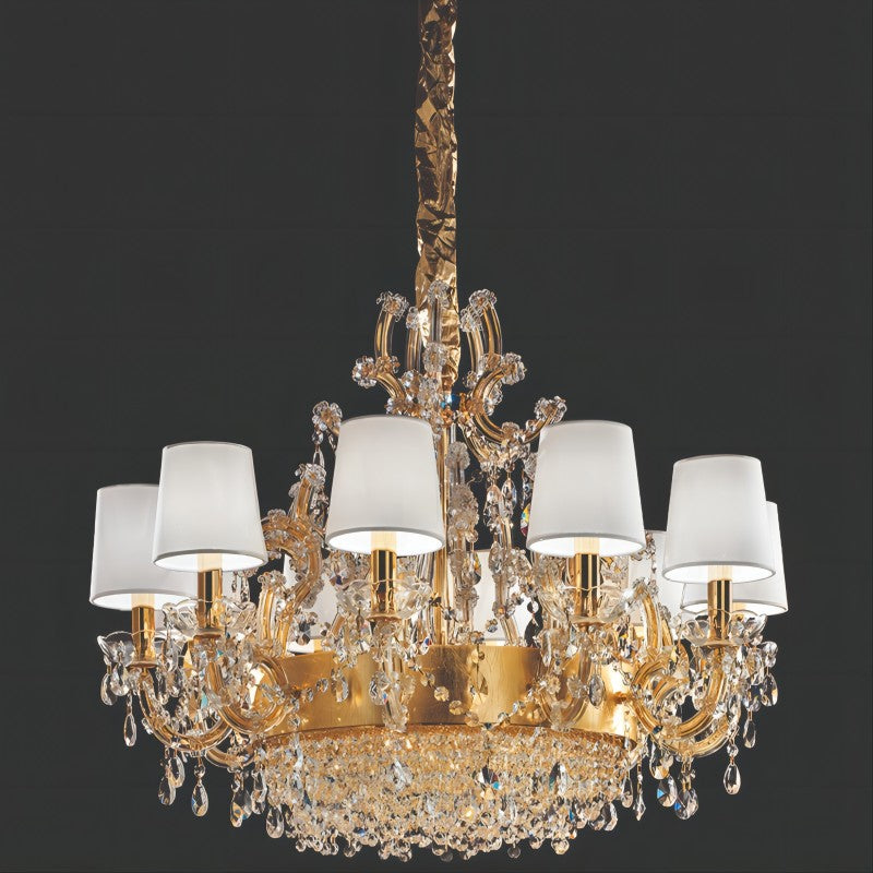 Classical Maria Theresa 13-21 Light Crystal Chandelier-Fullstarlighting