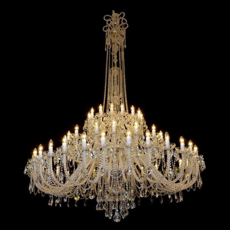 Classical Princesse 60 Light Crystal Chandelier-Fullstarlighting