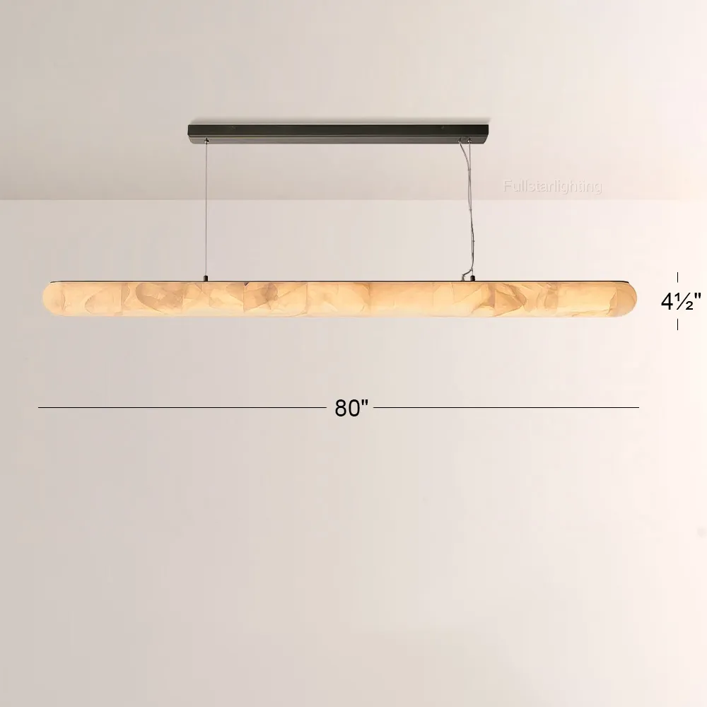 Rivage Lisse Linear Chandelier 80″