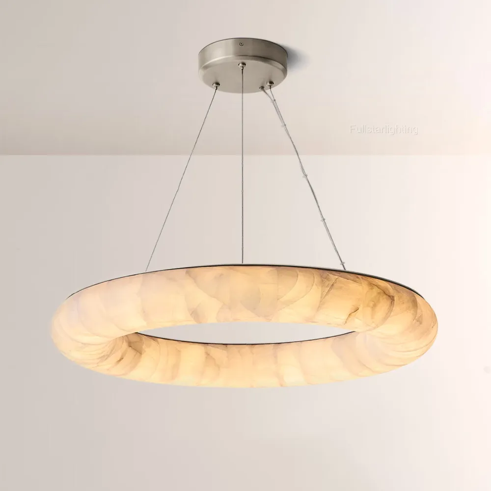 Rivarl Lisse Round Chandelier 31″-Fullstarlighting