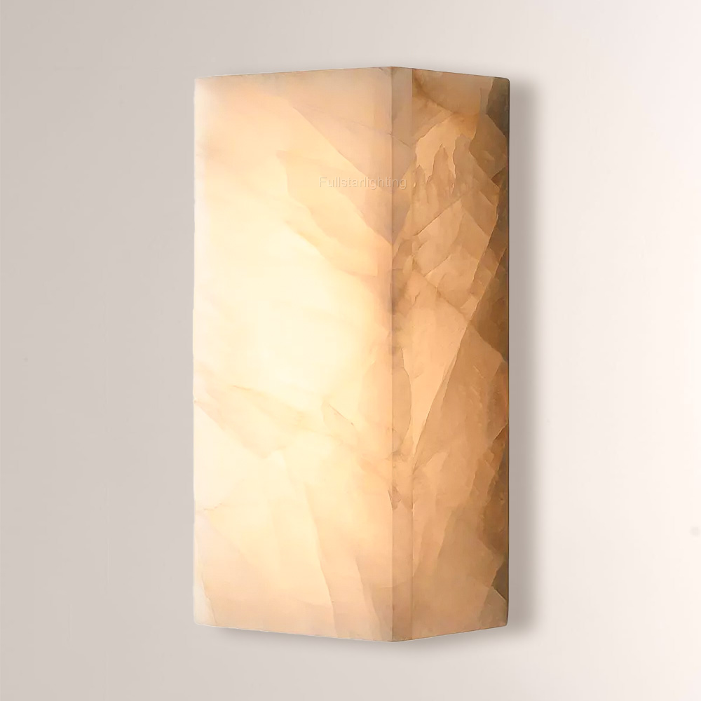 Erater Calcite Wall Sconce-Fullstarlighting