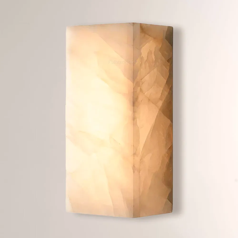 Erater Calcite Wall Sconce-Fullstarlighting