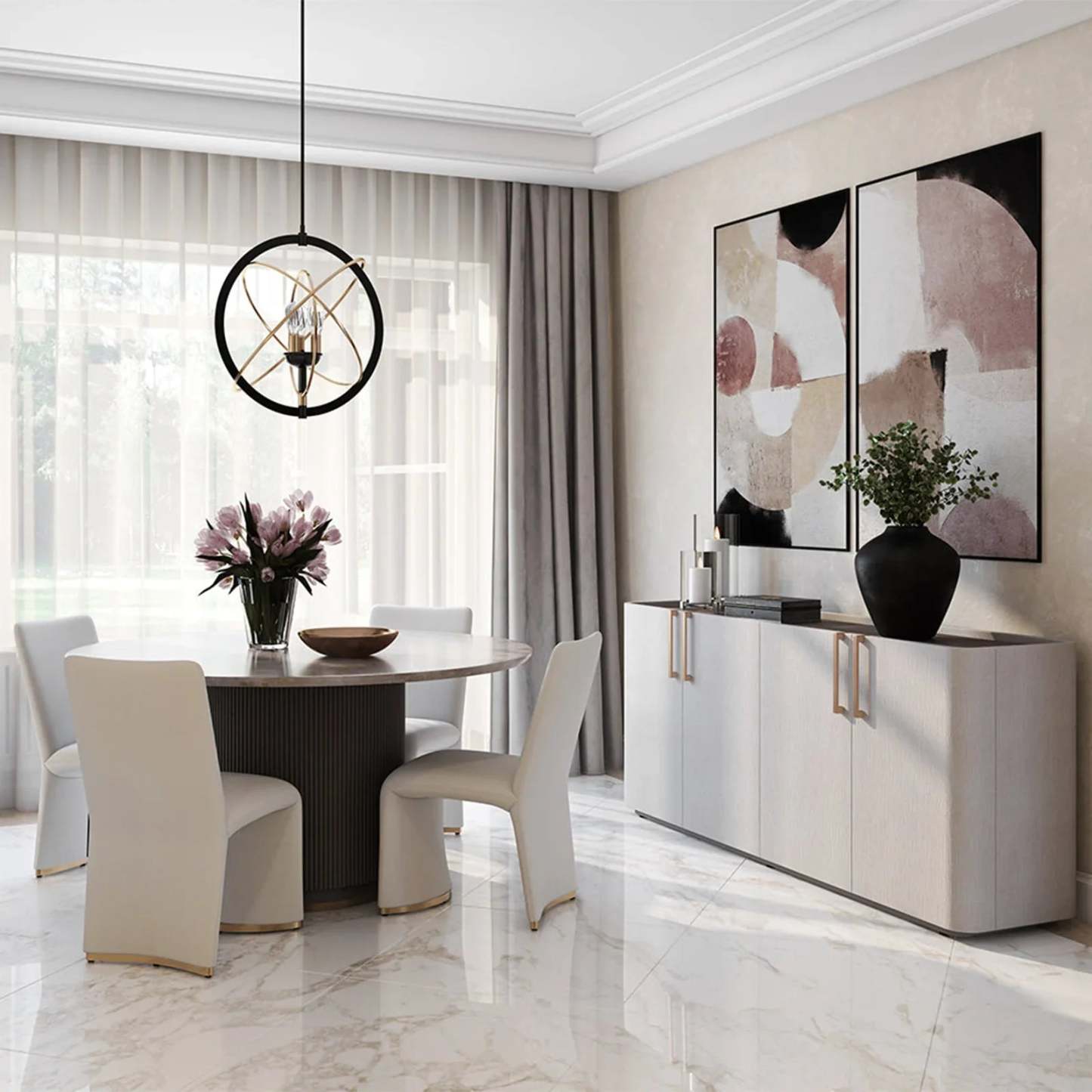 Canodi Dining Table-Fullstarlighting