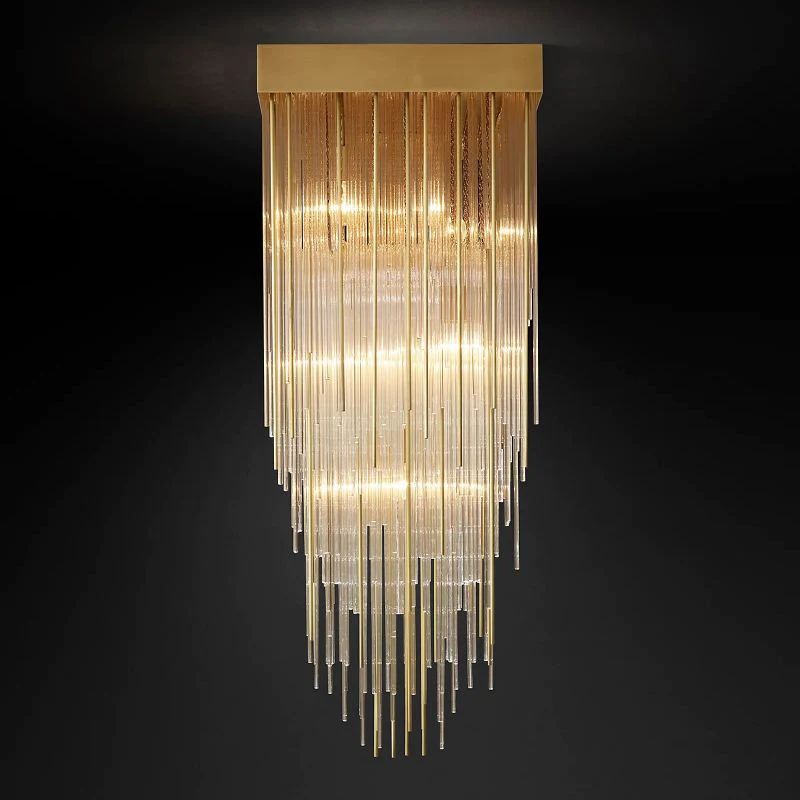 Canon Square Chandelier 21"-Fullstarlighting