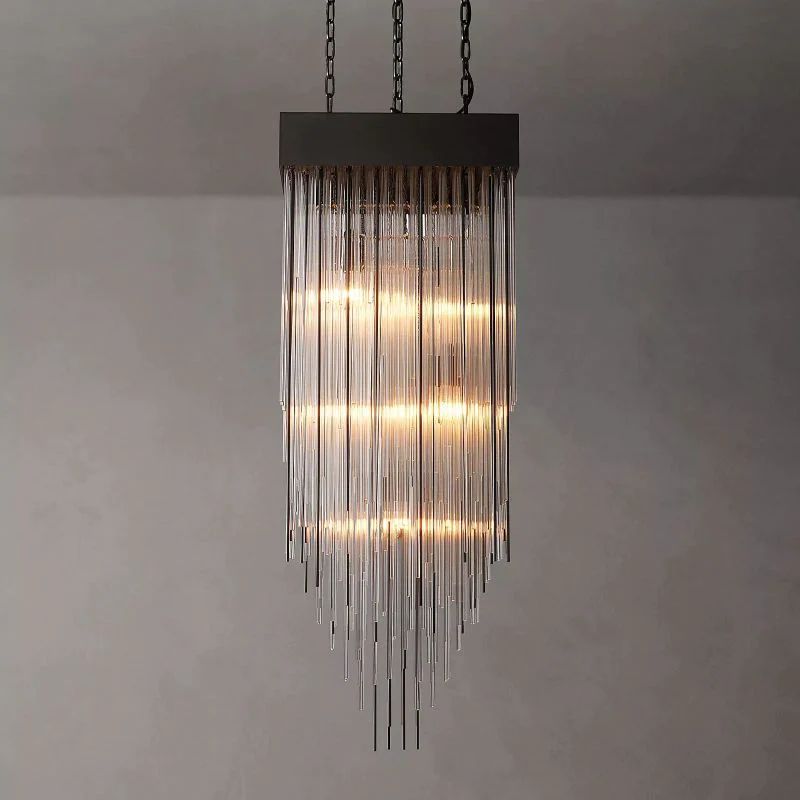 Canon Square Chandelier 21"-Fullstarlighting
