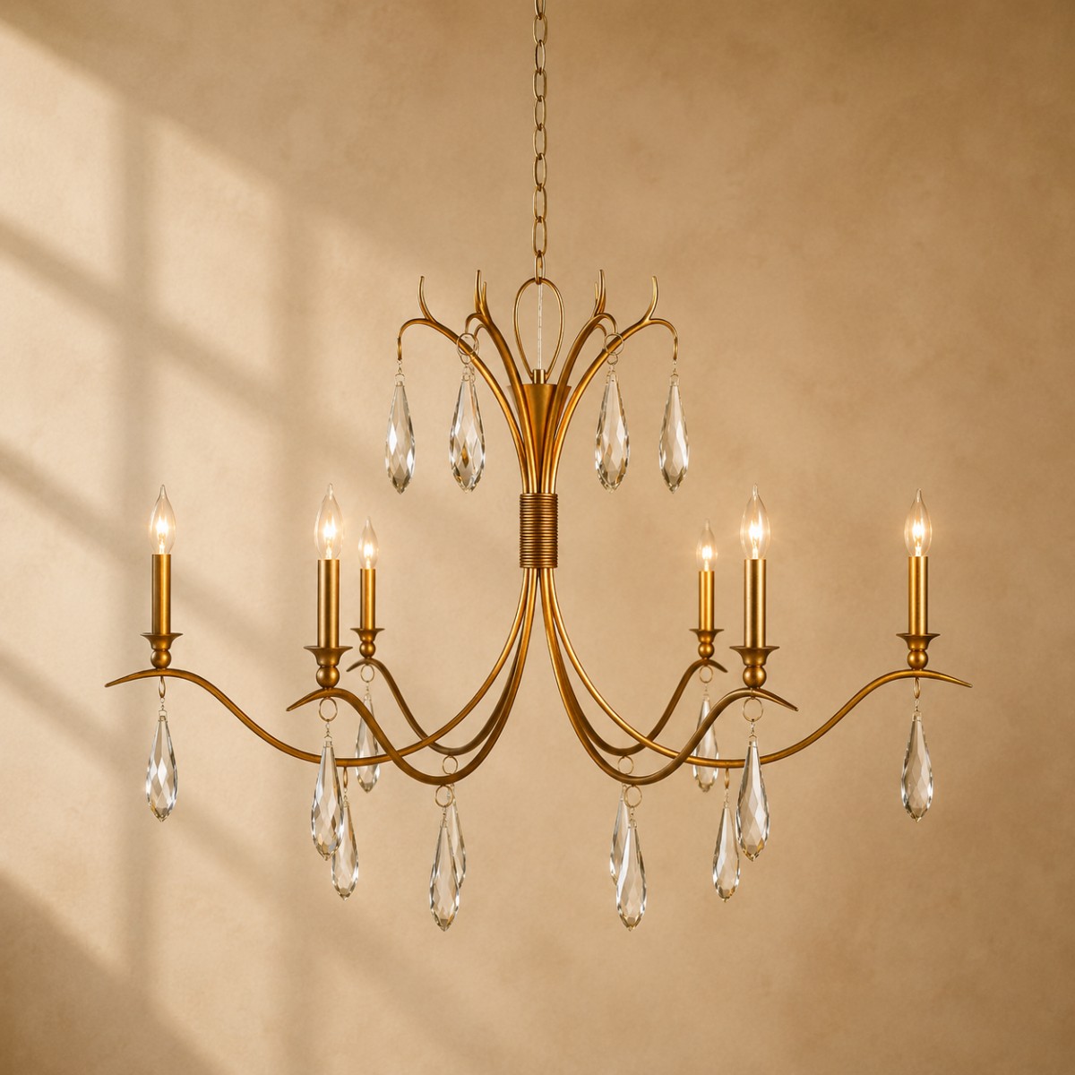 Celine Chandelier 36'' 59''