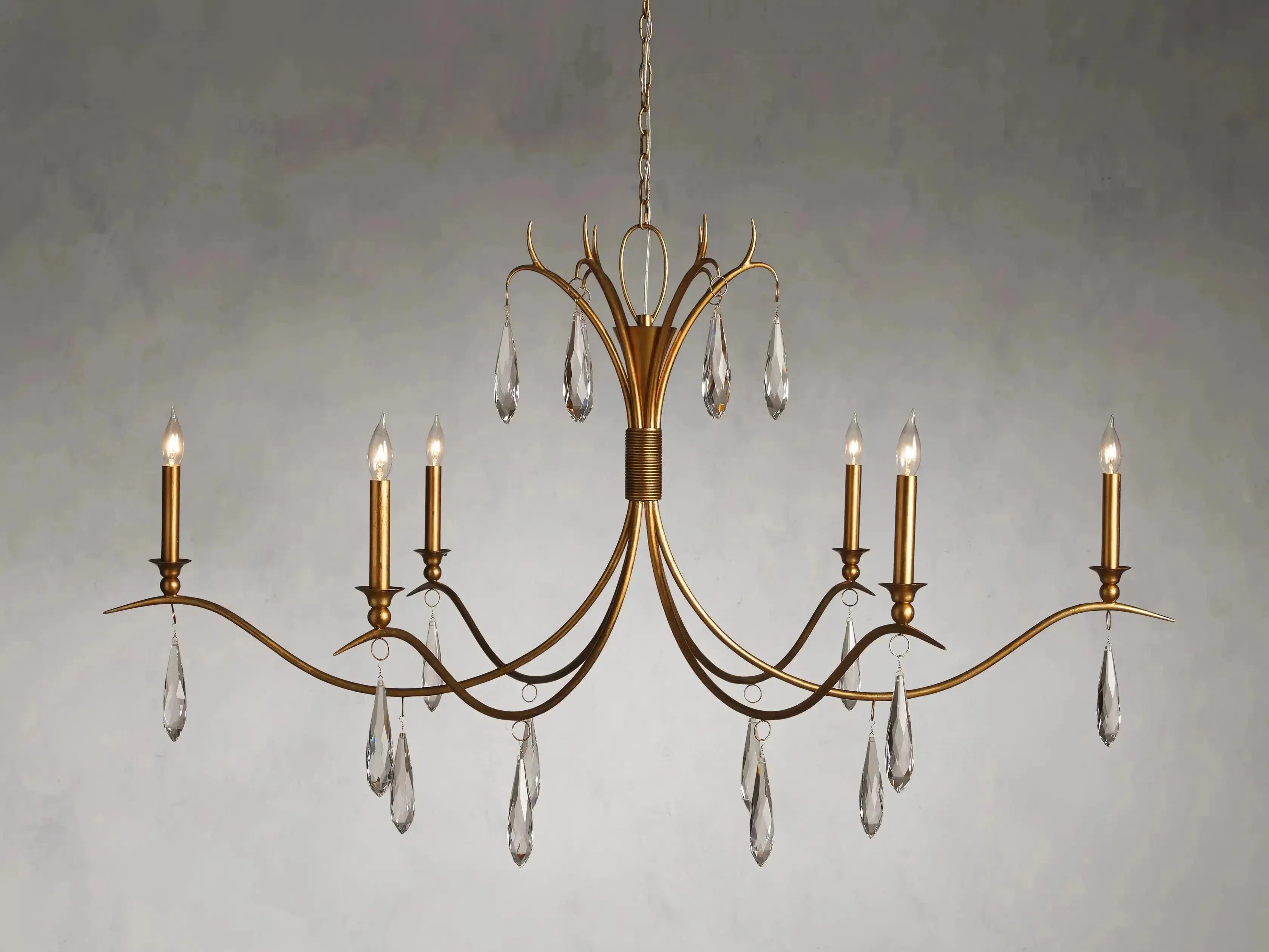 Celine Chandelier 36'' 59''-Fullstarlighting