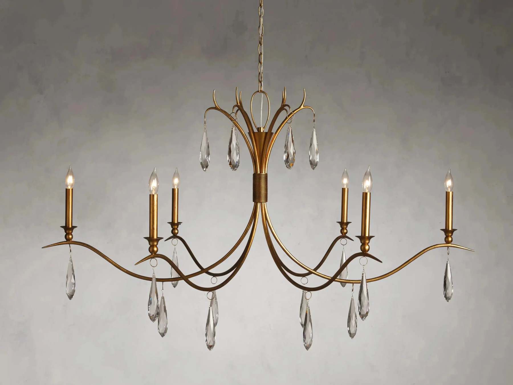Celine Chandelier 36'' 59''-Fullstarlighting