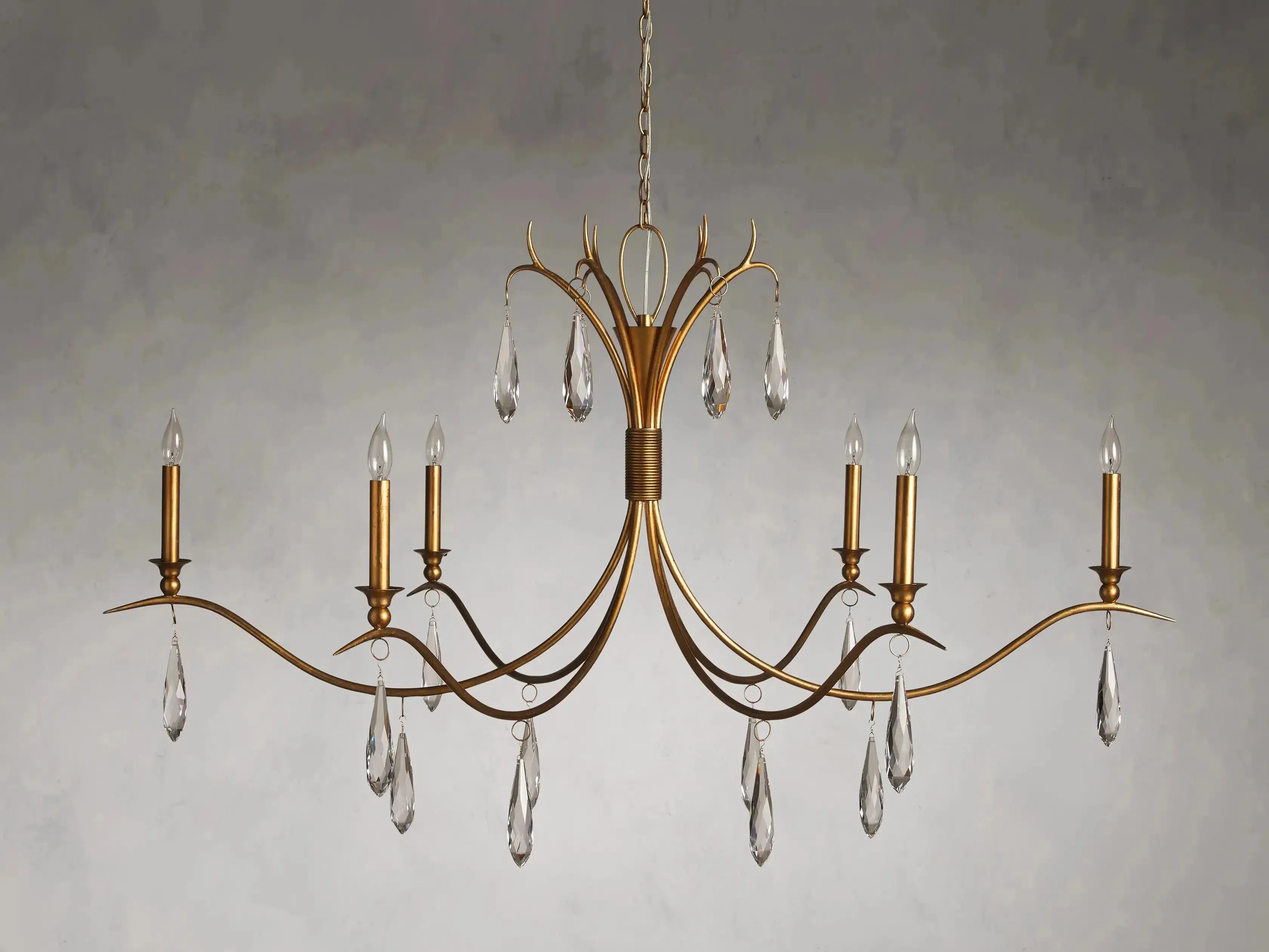Celine Chandelier 36'' 59''-Fullstarlighting