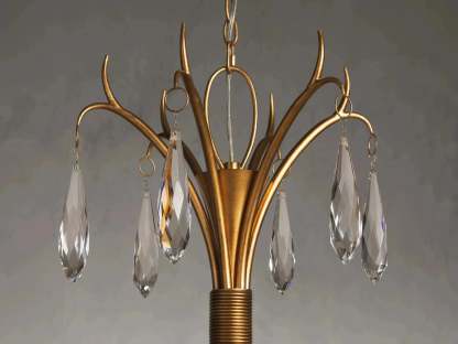 Celine Chandelier 36'' 59''-Fullstarlighting