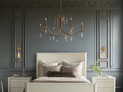 Celine Chandelier 36'' 59''-Fullstarlighting