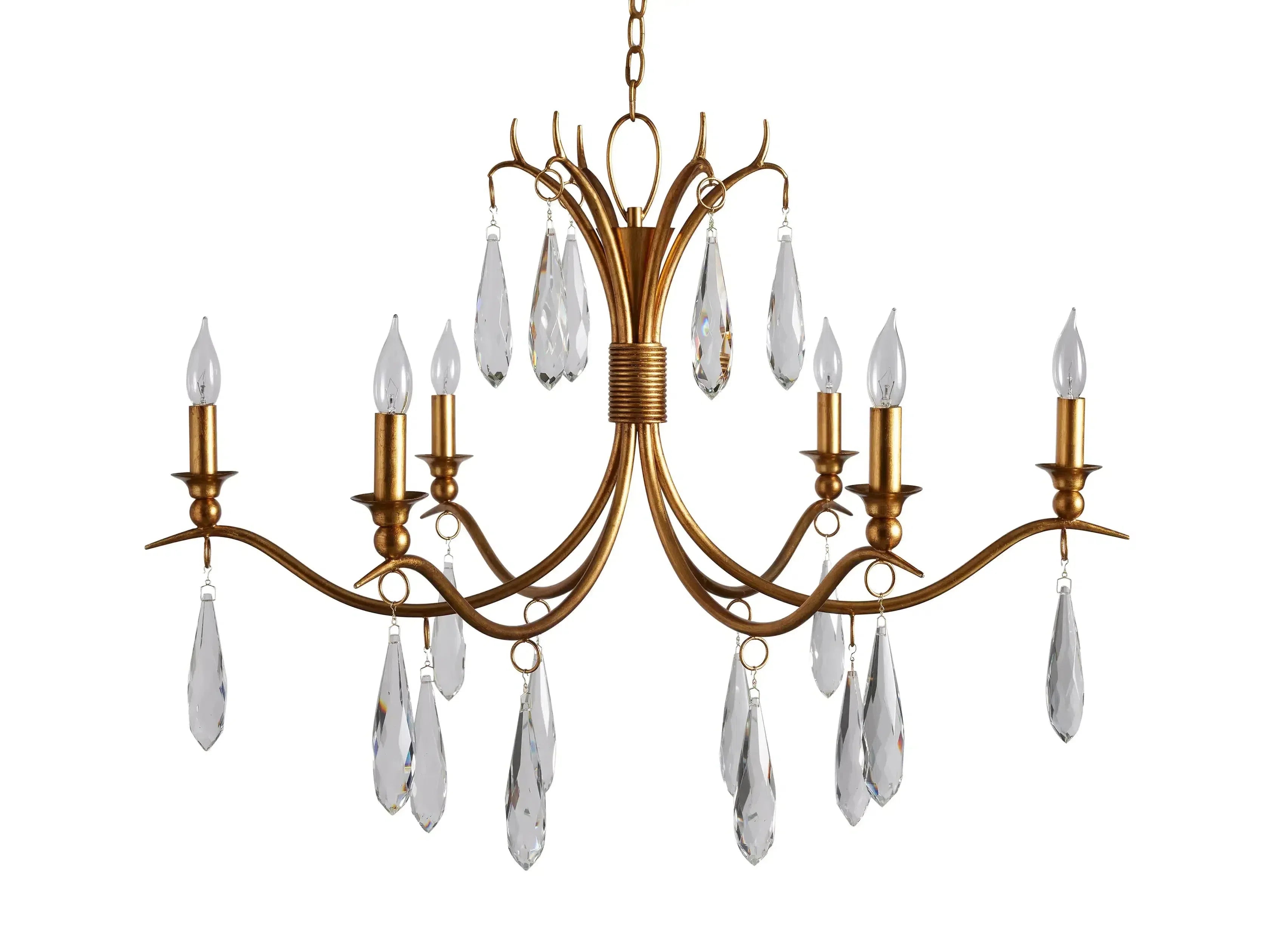 Celine Chandelier 36'' 59''-Fullstarlighting