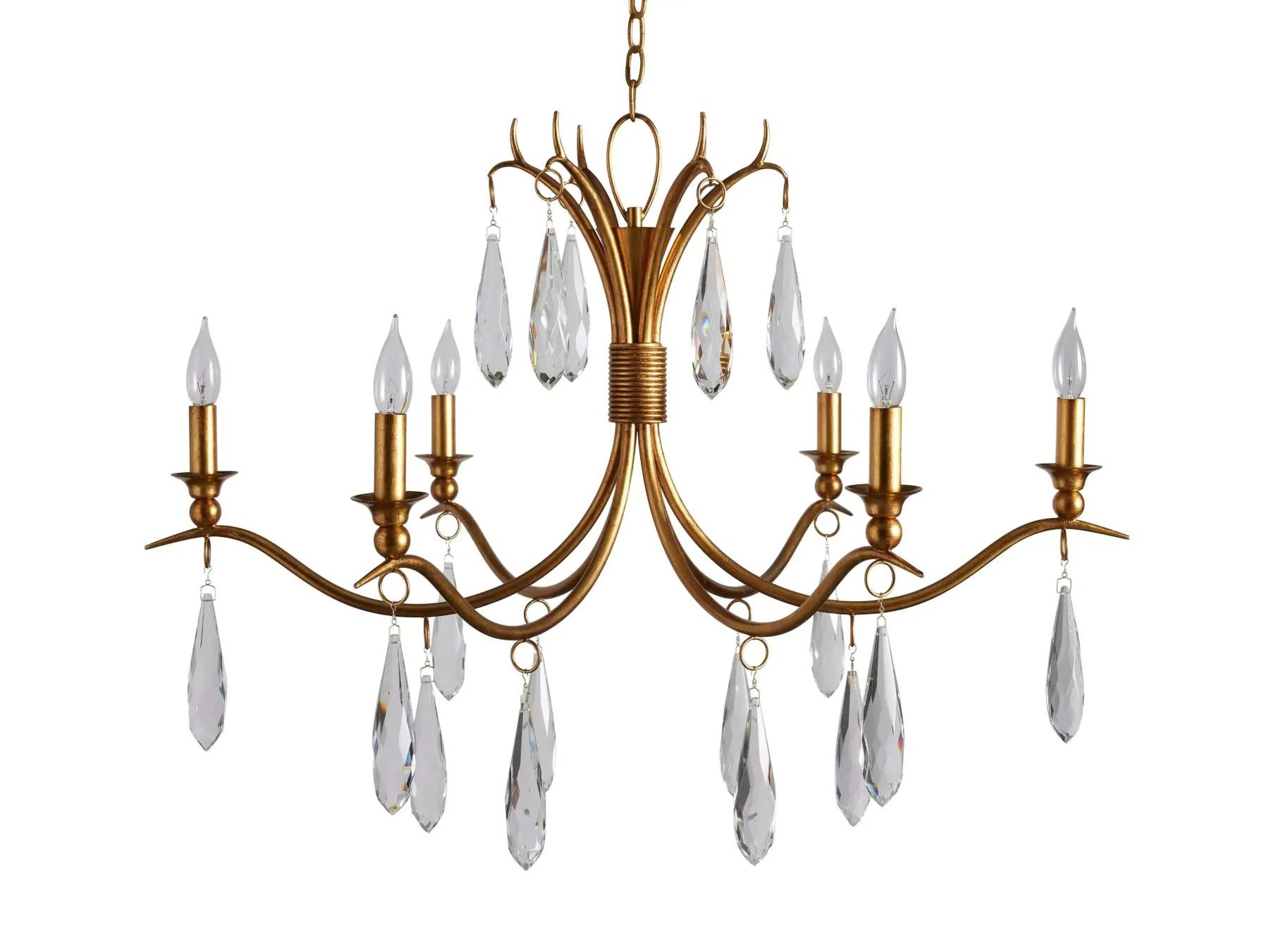 Celine Chandelier 36'' 59''-Fullstarlighting