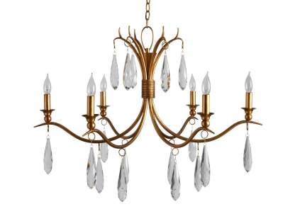Celine Chandelier 36'' 59''-Fullstarlighting