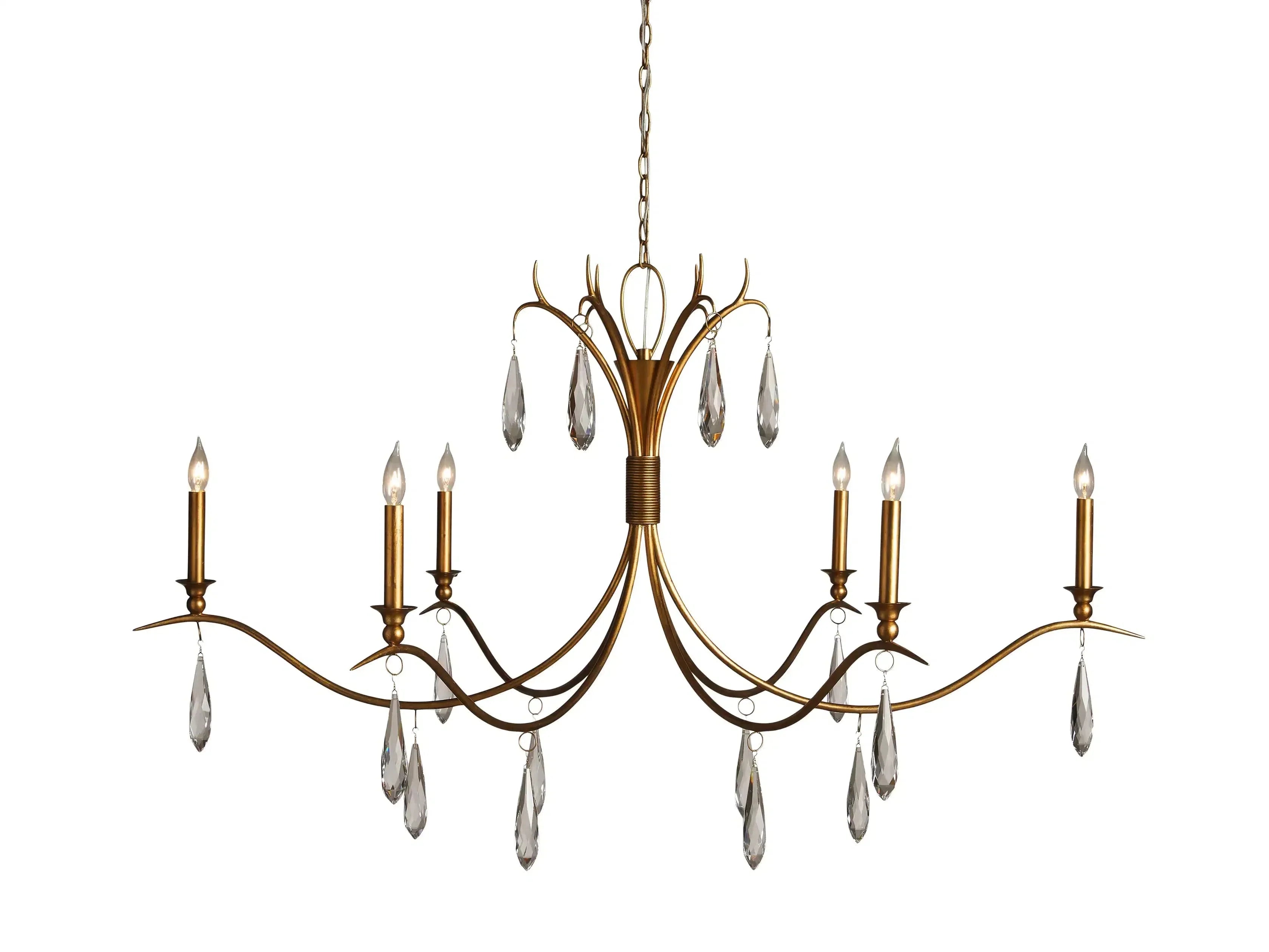 Celine Chandelier 36'' 59''-Fullstarlighting