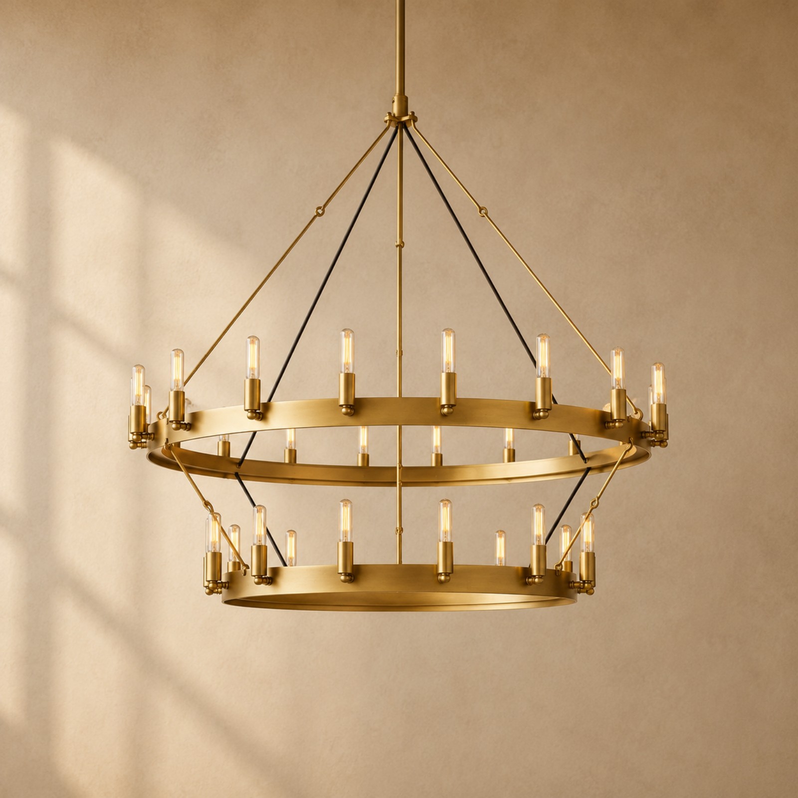 Cereak Two-Tier Chandelier