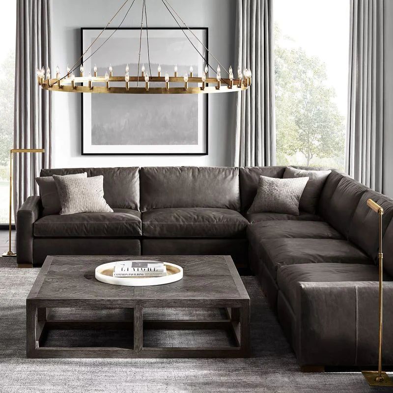 Cereak Vintage Candelabra Round Chandelier