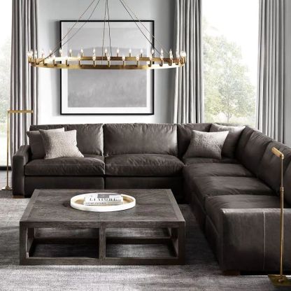 Cereak Vintage Candelabra Round Chandelier