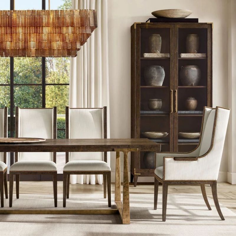 Chan Smoke Rectangle Chandelier 77"-Fullstarlighting