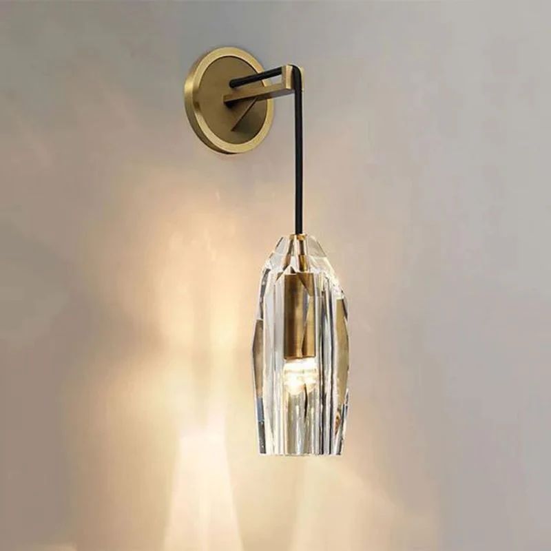 Cheral Crystal Wall Sconce-Fullstarlighting