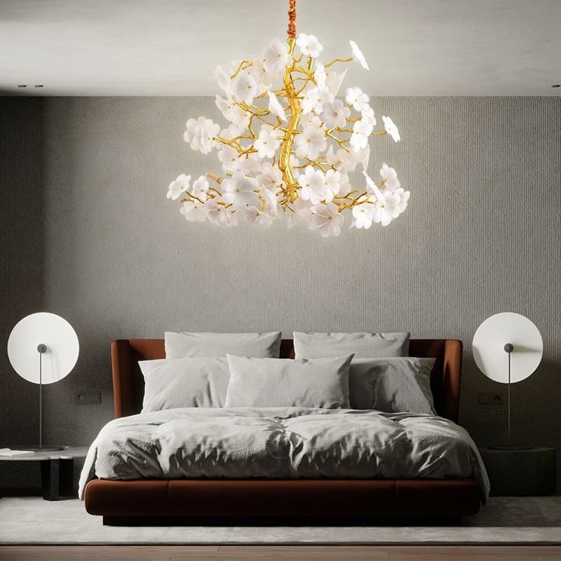 Cherry Dining Room Branch Chandelier-Fullstarlighting