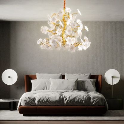 Cherry Dining Room Branch Chandelier-Fullstarlighting