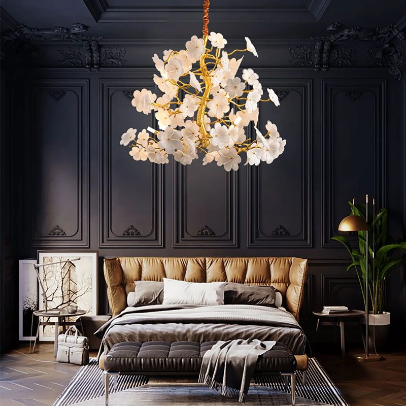 Cherry Dining Room Branch Chandelier-Fullstarlighting