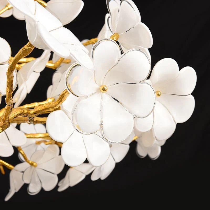 Cherry Dining Room Branch Chandelier-Fullstarlighting