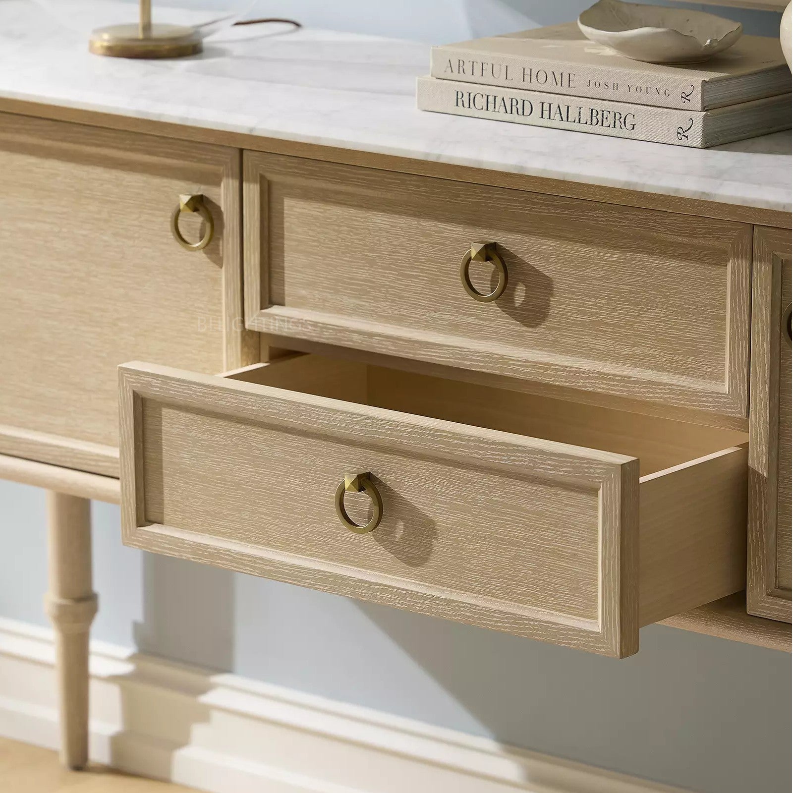 Chisap Marble Sideboard-Fullstarlighting
