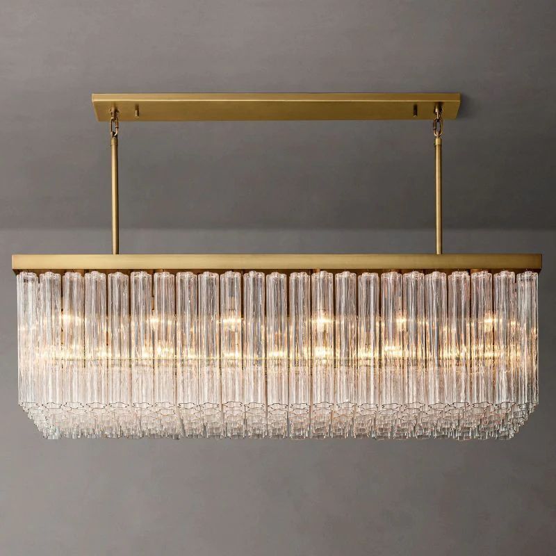 Calion Rectangular Chandelier 73"
