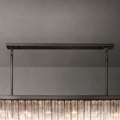 Calion Rectangular Chandelier 73”-Fullstarlighting