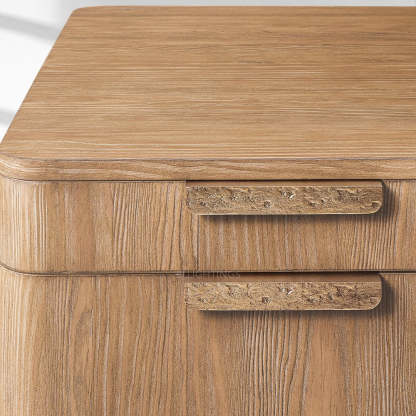 Cira Solid Wood Desk-Fullstarlighting
