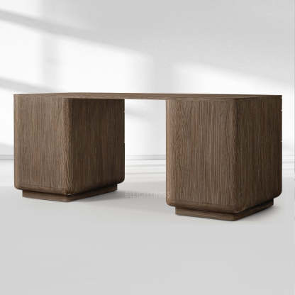 Cira Solid Wood Desk-Fullstarlighting