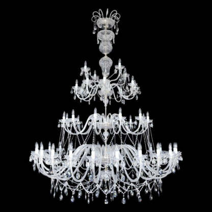 Classical Exalte 48 Light Crystal Chandelier-Fullstarlighting