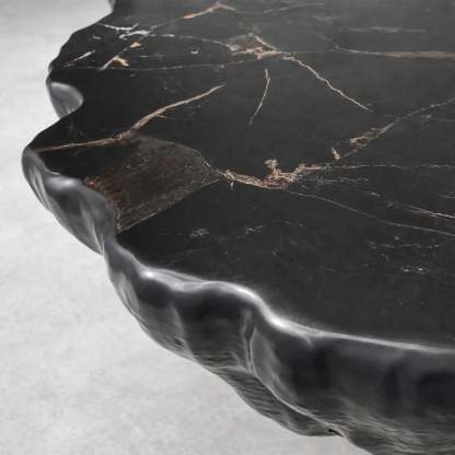 Clayhill Irregular Shape Coffee Table Petrified Wood Cocktail Table