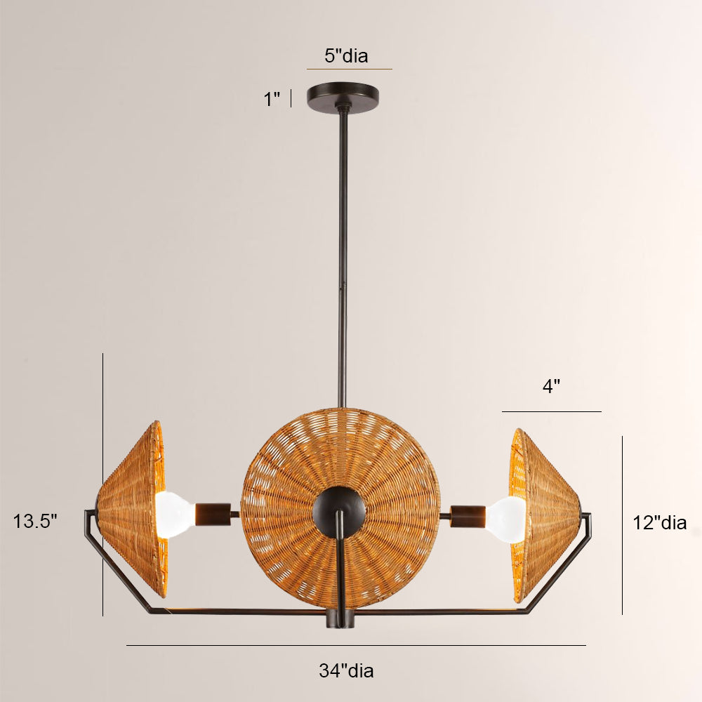 Coleman Chandelier-Fullstarlighting