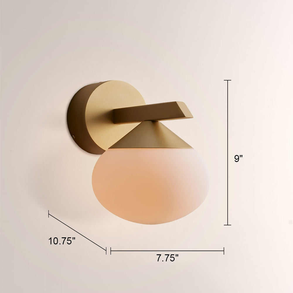 Cosmo Geometric Globe Wall Sconce-Fullstarlighting