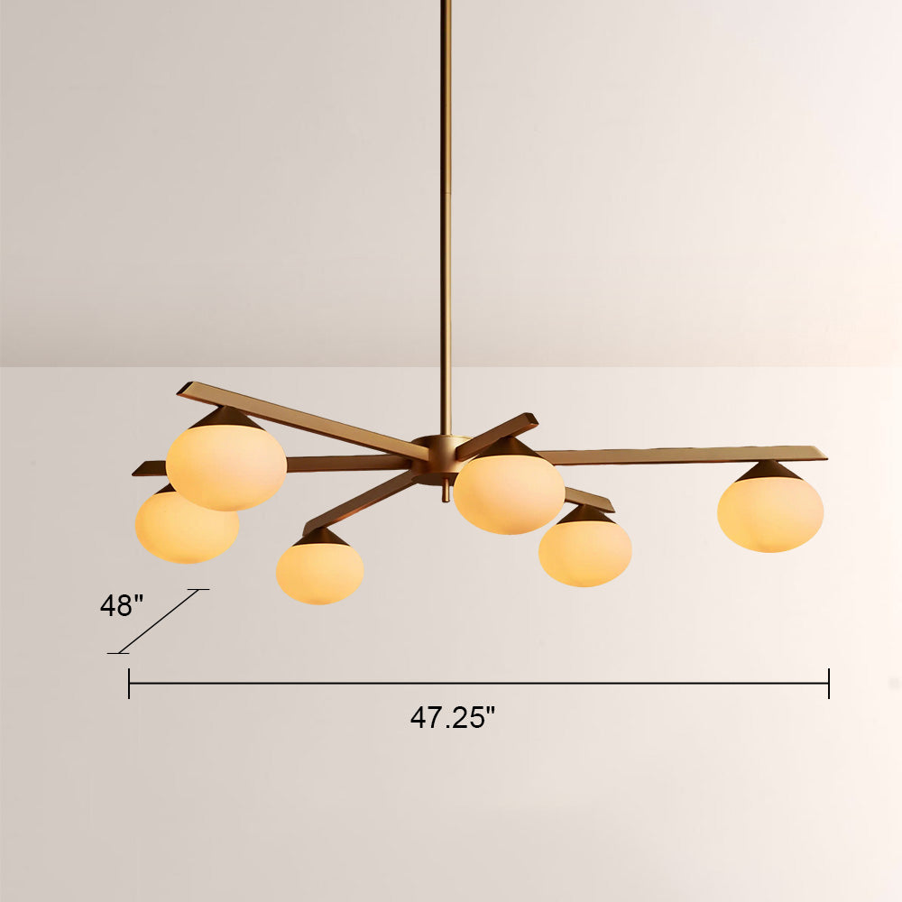 Cosmo Round Chandelier-Fullstarlighting