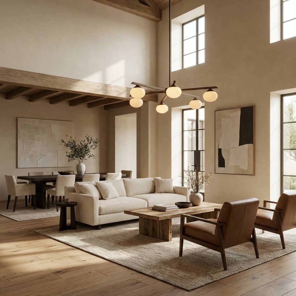 Cosmo Round Chandelier-Fullstarlighting
