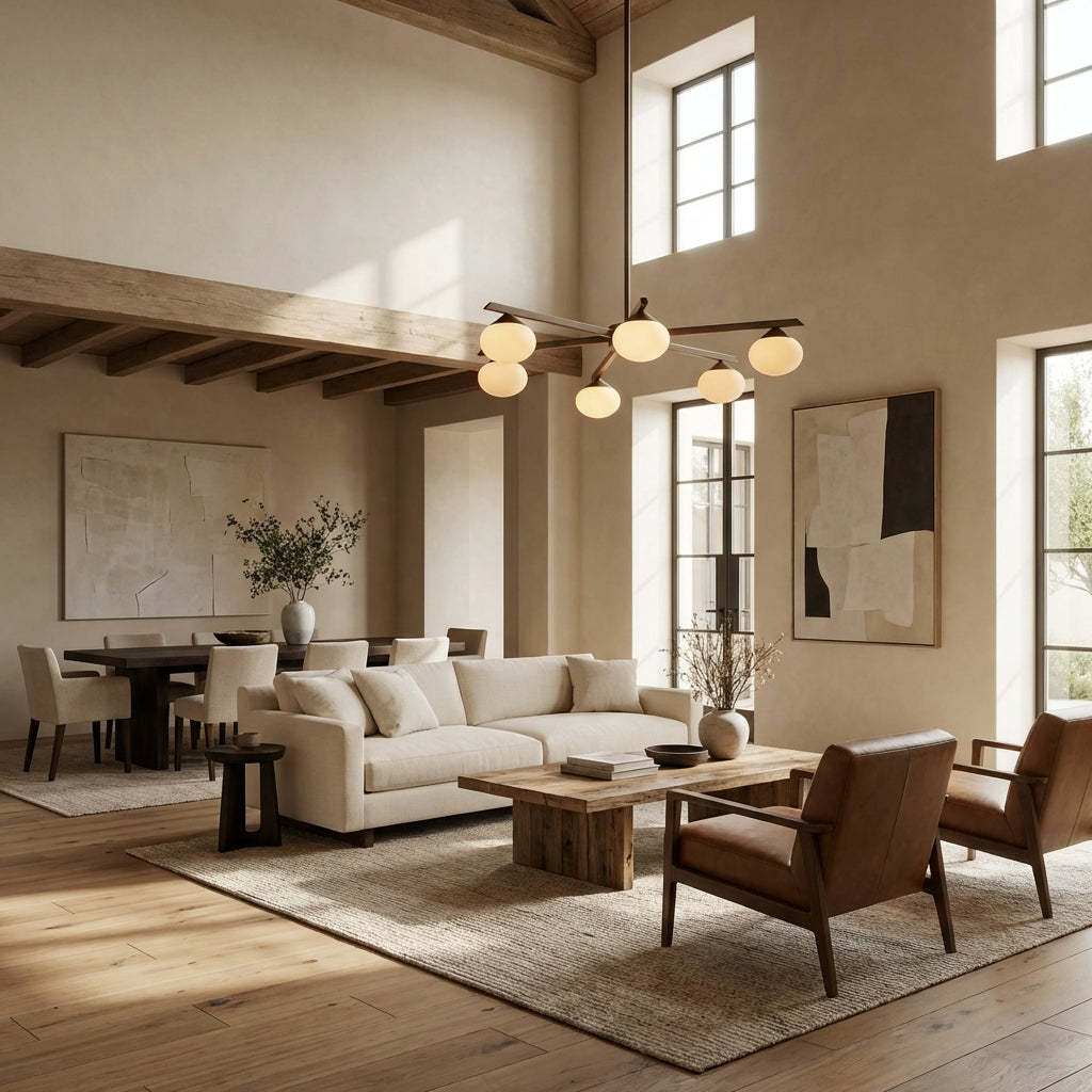 Cosmo Round Chandelier-Fullstarlighting