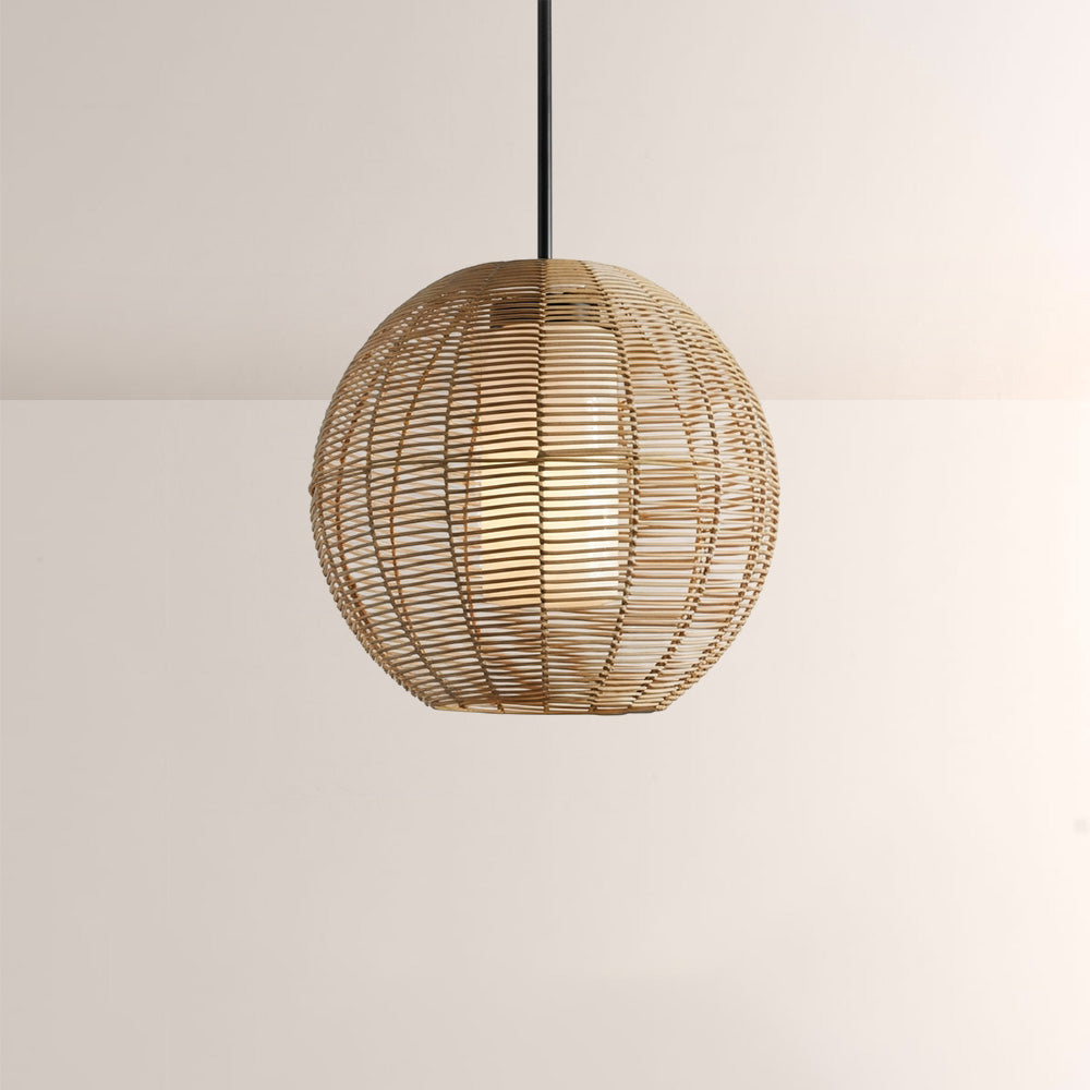 Crhan Globe Outdoor Pendant-Fullstarlighting