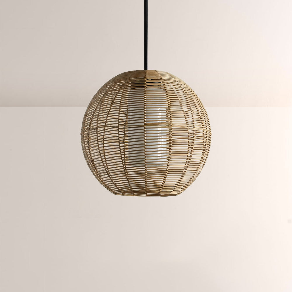 Crhan Globe Outdoor Pendant-Fullstarlighting