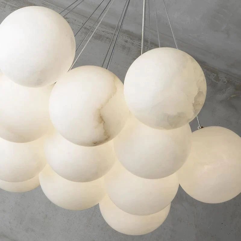 Alabaster Global Ceiling Pendant-Fullstarlighting