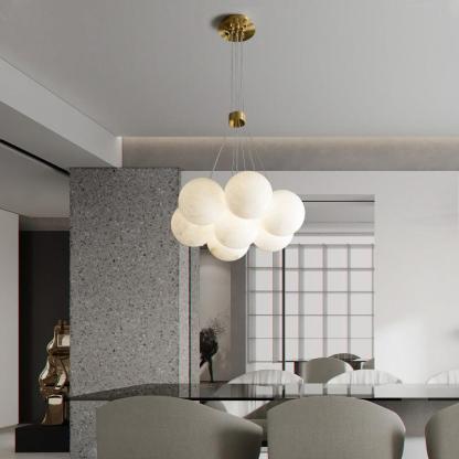 Alabaster Global Ceiling Pendant-Fullstarlighting
