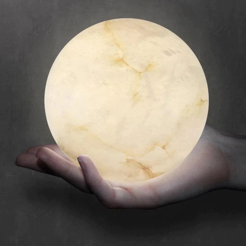 Alabaster Global Ceiling Pendant-Fullstarlighting