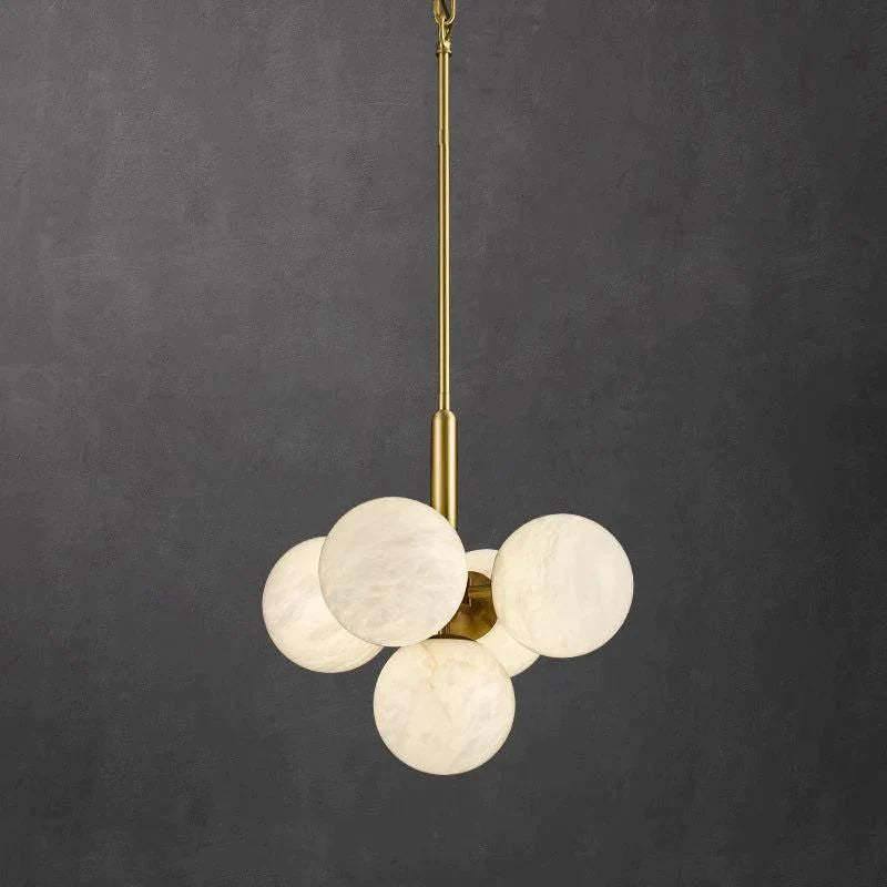 Alabaster Global Rod/Cord Pendant-Fullstarlighting