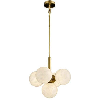 Alabaster Global Rod/Cord Pendant-Fullstarlighting