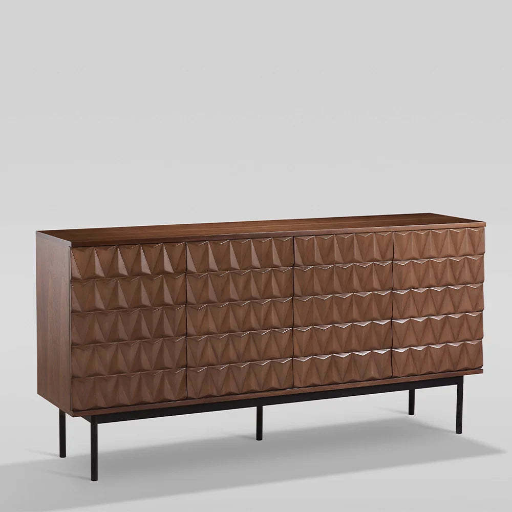 Arden 3D Textured Sideboard-Fullstarlighting